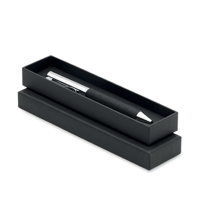 SCRIBI · Stylo bille twist métal +boîte MO2332-03