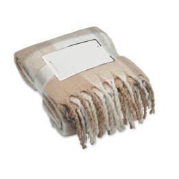 QUET · Couverture en mohair à carreaux MO2382-13