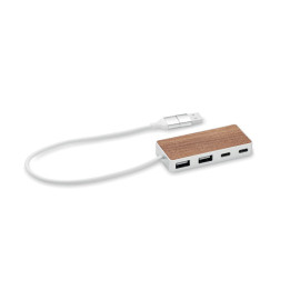 UBAH · Hub USB 4 ports 27,5 cm MO2387-40