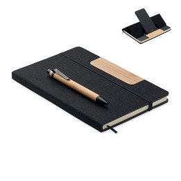 NOTEMIX · Carnet A5 RPET et stylo MO2390-03