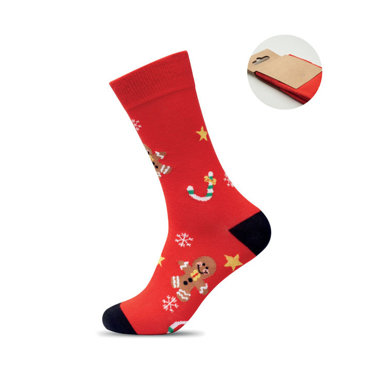 SOC MEDIUM · Paire de chaussettes de Noël M CX1574-05
