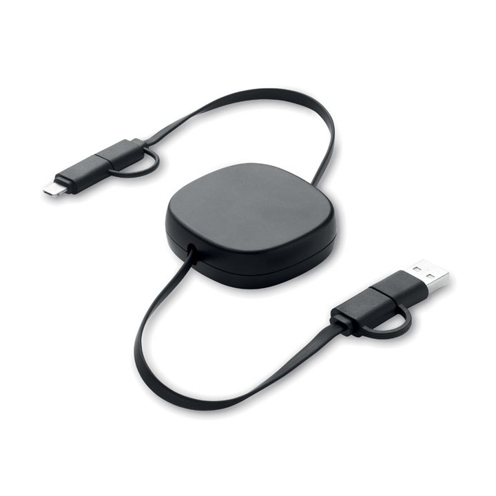 LINEA · Câble de charge rétractable 60W MO2425-03