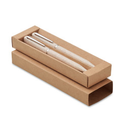 PEAT · Set de stylo paille de blé/ABS MO2448-13