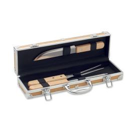 TOOLDERA · Ustensiles BBQ en acier inox. MO2471-40