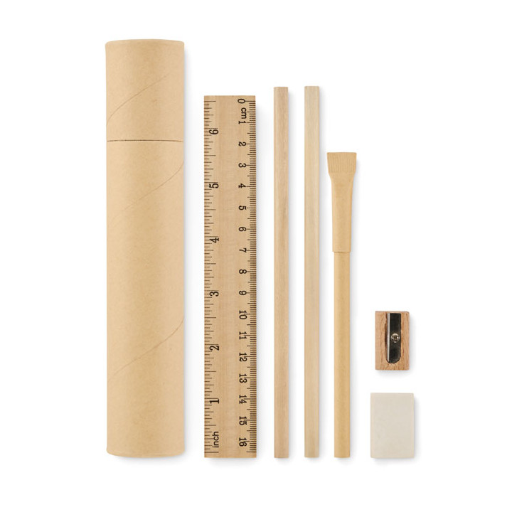 MEJU · Set d'écriture tube en papier MO2514-13