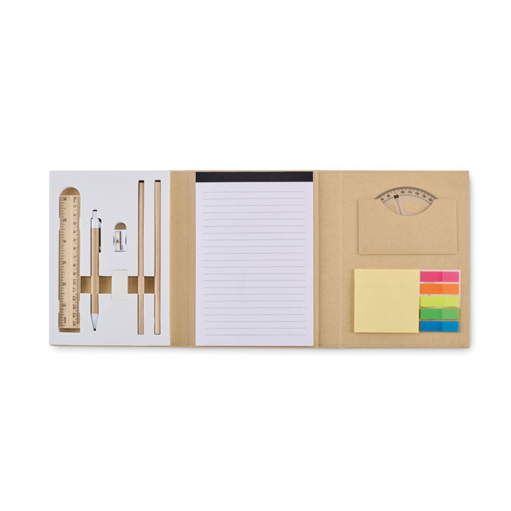 CENOTE · Set de papeterie avec bloc-note MO2526-13
