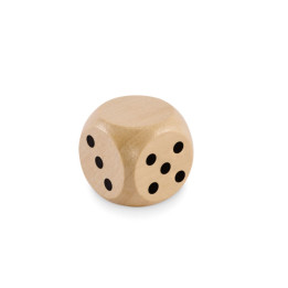 DADIN · Dés en bois Schima 3cm dia MO2613-40