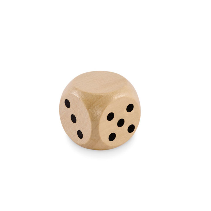 DADIN · Dés en bois Schima 3cm dia MO2613-40