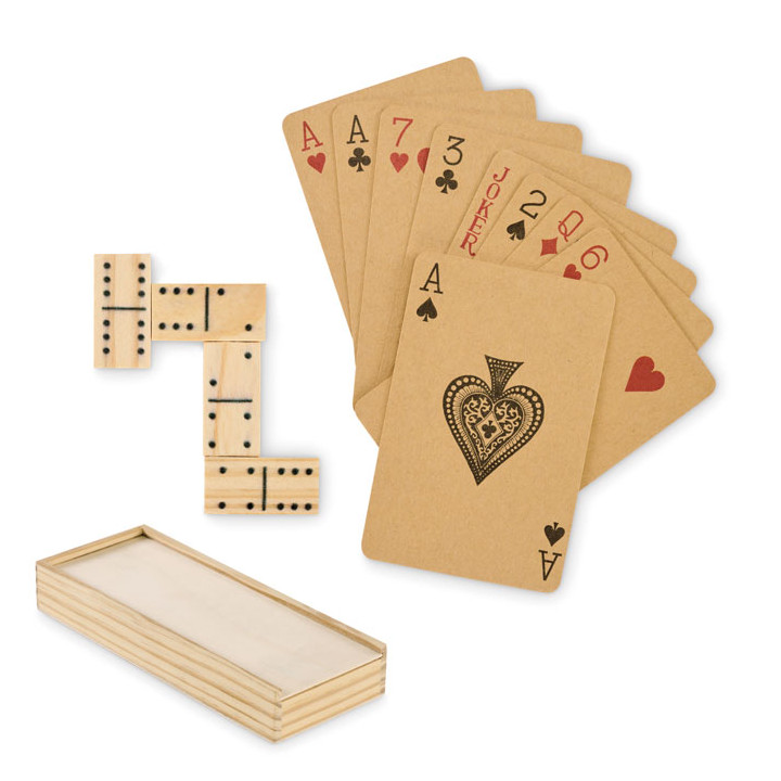 DOMI&CARDS · Jeu de dominos et de cartes MO2669-40