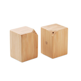 BOTH · Set sel et poivre en bambou MO2771-40