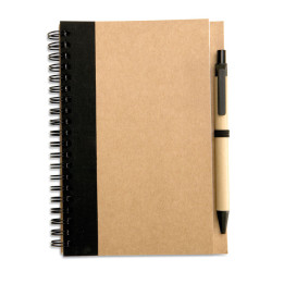 SONORA PLUS · Bloc-notes recyclé et stylo IT3775-03
