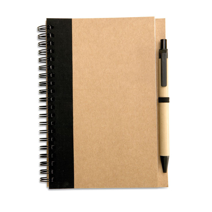 SONORA PLUS · Bloc-notes recyclé et stylo IT3775-03