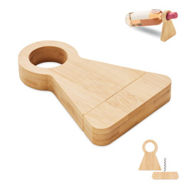 STANDTURN · Support décapsuleur en bambou MO3104-40