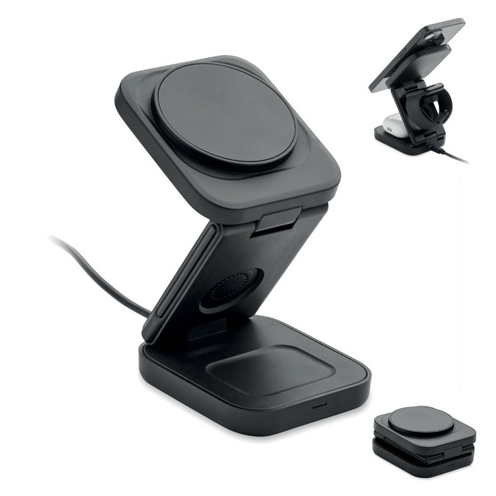 SATELIT · Station de charge pliable 3en1 MO3117-03