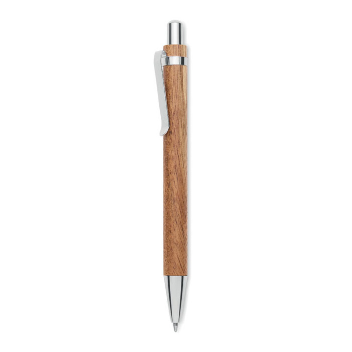 JAKARTA · Stylo à bille en bois d'acacia MO3119-40