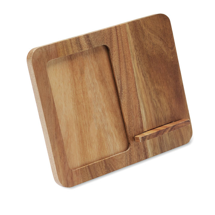 FINWOOD · Cadre acacia et chargeur 15W MO3138-40
