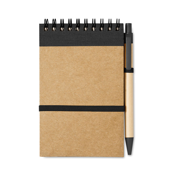 SONORA · Bloc-notes recyclé et stylo IT3789-03