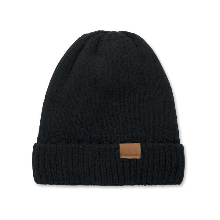 PUNTOS · Bonnet tricoté avec revers MO3221-03