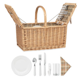 MIMBRE PLUS · Panier pique-nique en osier 4 MO6194-40
