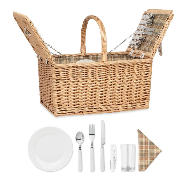 MIMBRE PLUS · Panier pique-nique en osier 4 MO6194-40