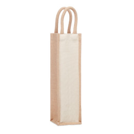 CAMPO DI VINO · Sac en jute pour une bouteille MO6258-13