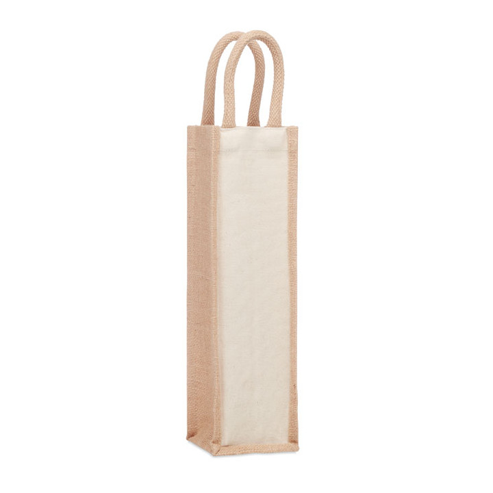 CAMPO DI VINO · Sac en jute pour une bouteille MO6258-13