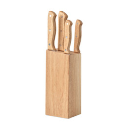 GOURMET · Set de 5 couteaux dans socle MO6308-40