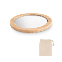 MALAY · Miroir de poche en bambou MO6406-40