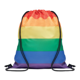 BOW · Sac à cordon arc-en-ciel RPET MO6436-99