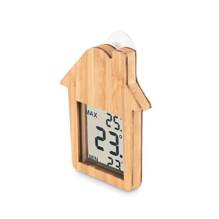 HISA · Station météo en bambou MO6468-40