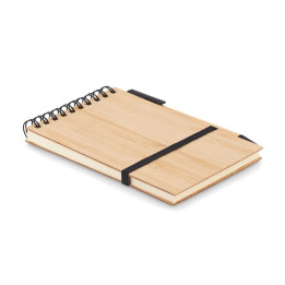 SONORABAM · Set de bloc-notes A6 en bambou MO6528-03