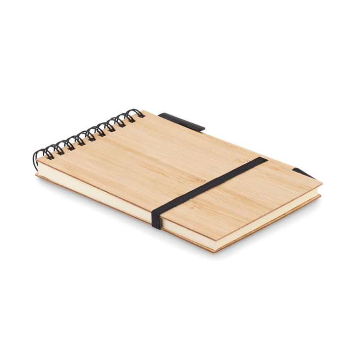 SONORABAM · Set de bloc-notes A6 en bambou MO6528-03