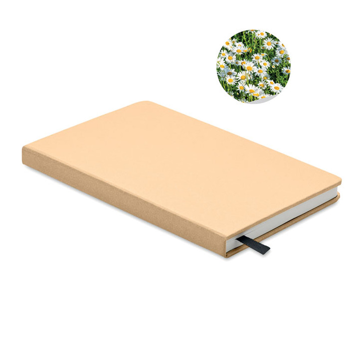 GROW · Carnet A5 en papier recyclé MO6689-13