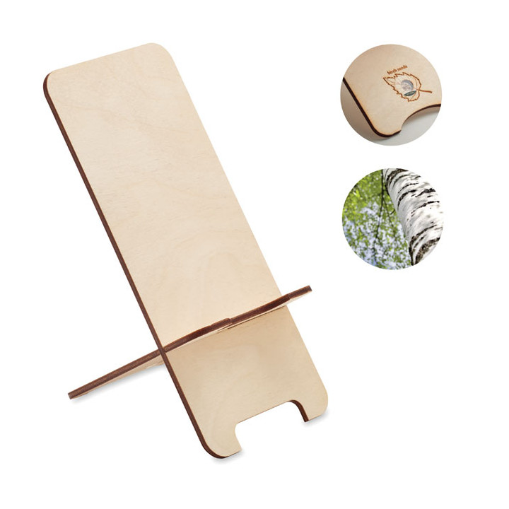 GROUW STAND · Support de téléphone en pin MO6690-40