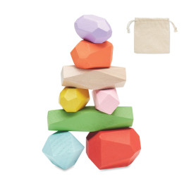 DOLMEN · 8 Pieces en bois empilables MO6710-13