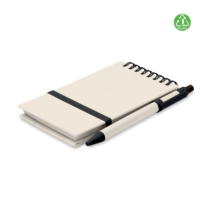 MITO SET · Carnet en carton de lait recycl MO6837-03