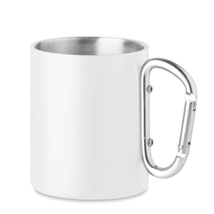 AROM · Mug en métal anse mousqueton MO6918-06
