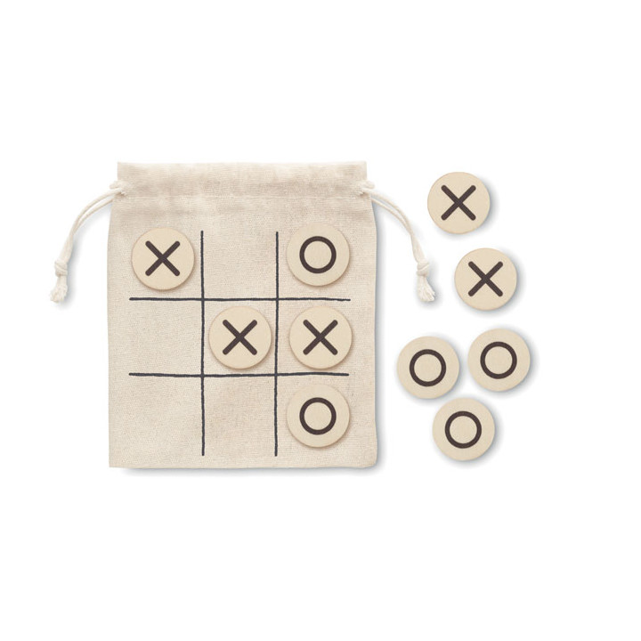 TOPOS · Jeu de morpion en bois MO6954-13