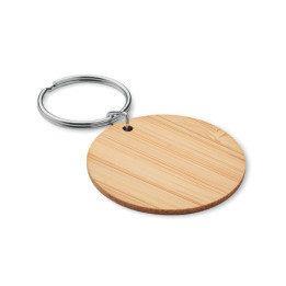 ROUNDBOO · Porte-clés rond en bambou MO6977-40