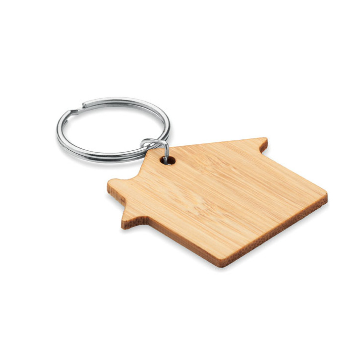 HOUSEBOO · Porte-clés maison bambou MO6979-40