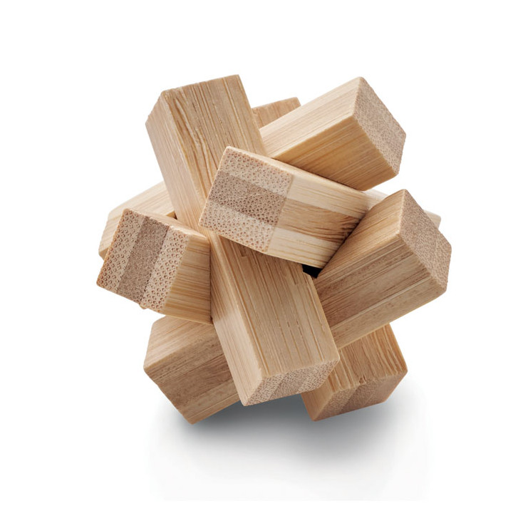 CUBENATS · Casse-tête étoile en bambou MO6987-40