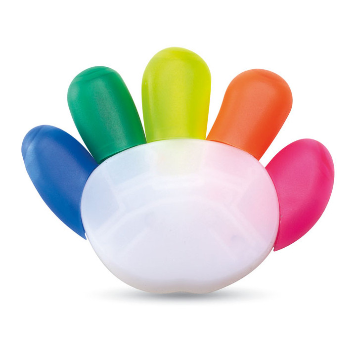 COLORE · Surligneur 5 couleurs MO7448-99