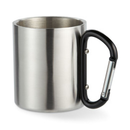 TRUMBO · Mug acier et anse mousqueton. MO8313-03