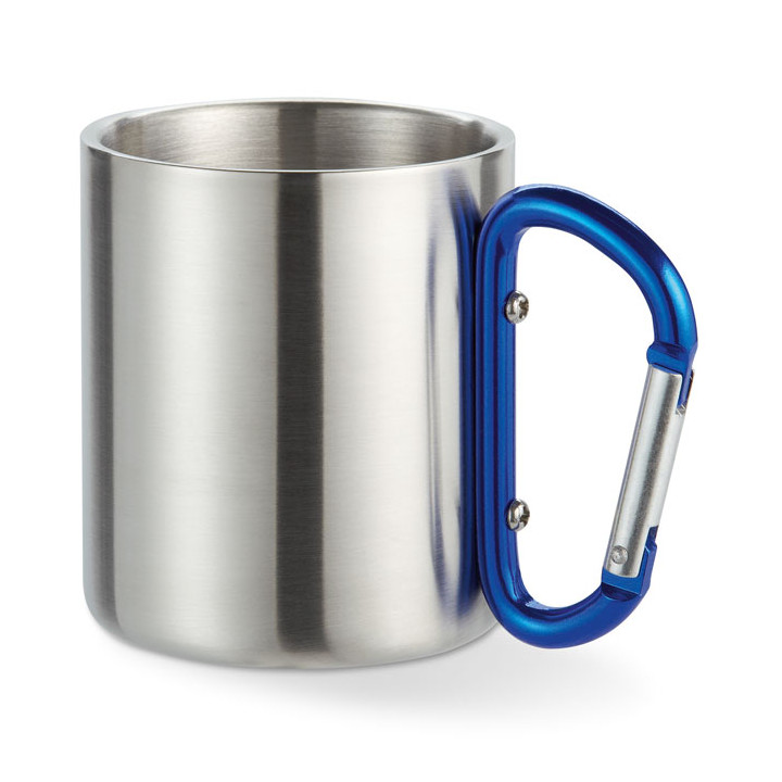 TRUMBO · Mug acier et anse mousqueton. MO8313-04
