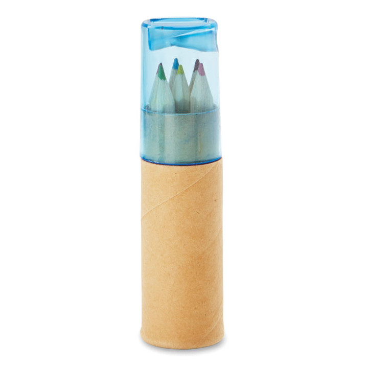 PETIT LAMBUT · Tube de 6 crayons de couleur MO8580-23