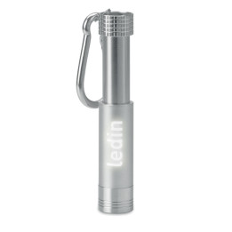 POP LIGHT · Porte-clés LED en alu /ABS MO9381-14