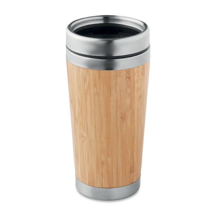 RODEODRIVE+ · Gourde double paroi Bambou 400ml MO9444-40