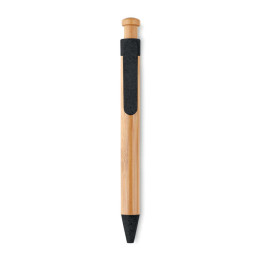 TOYAMA · Stylo bambou/paille blé et ABS MO9481-03