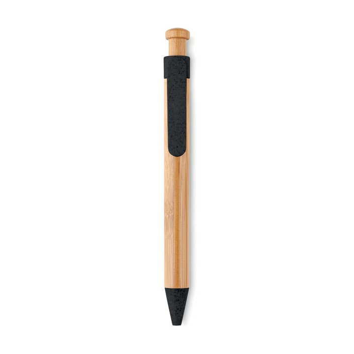 TOYAMA · Stylo bambou/paille blé et ABS MO9481-03