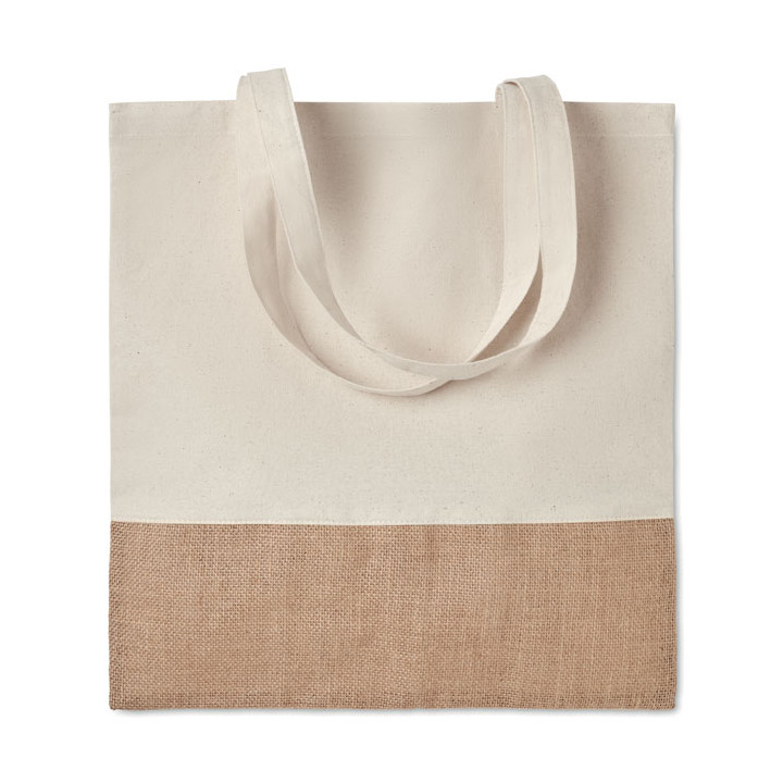 INDIA TOTE · Sac à provisions avec jute. MO9518-13